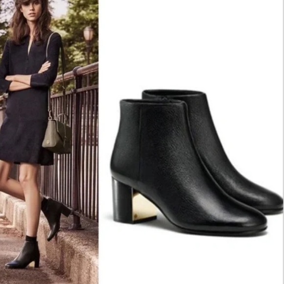 Tory Burch Black Ankle Boots - Picture 2 of 10